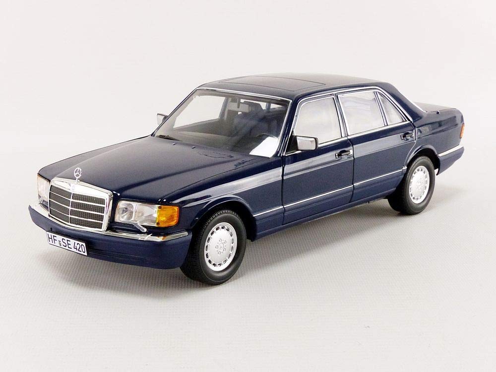 Mercedes 560 SEL W126 – dark blue